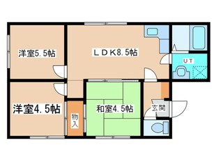 インリバーハイムの物件間取画像